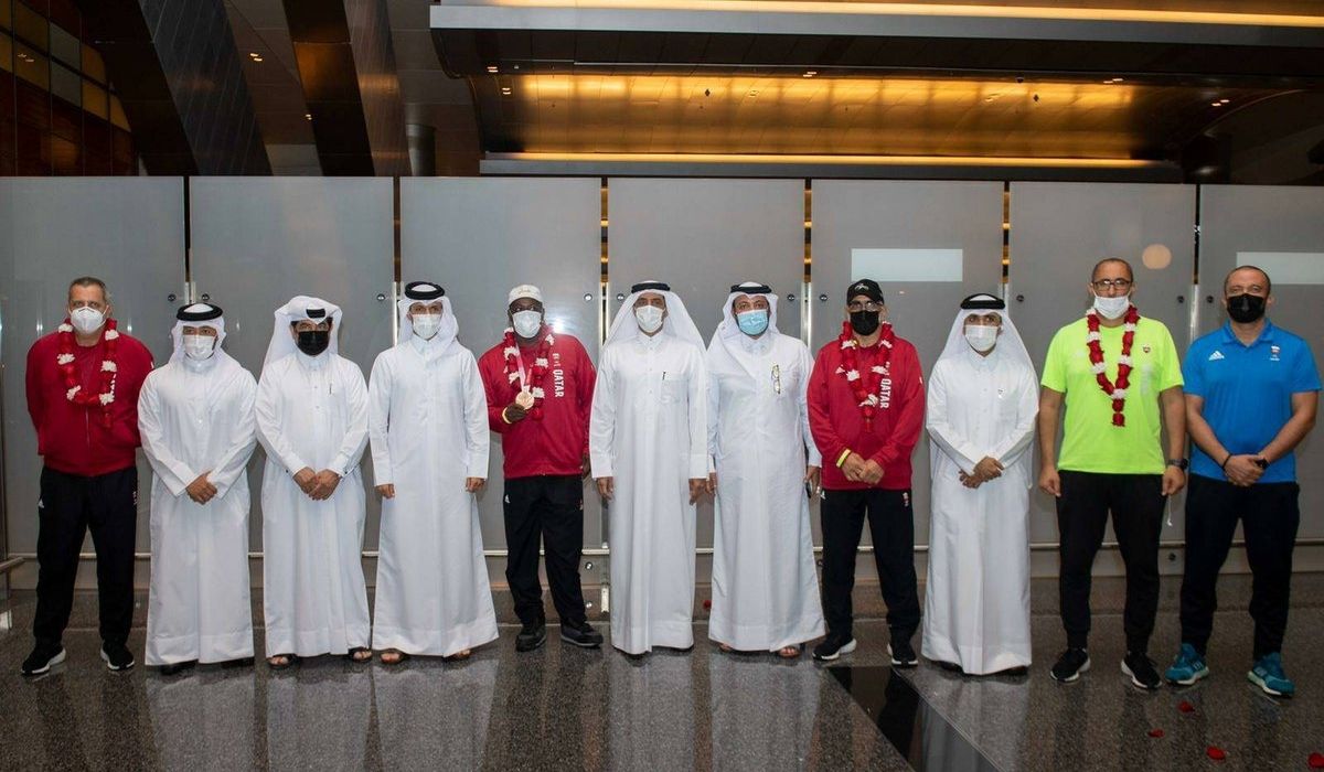  Team Qatar returns home from Paralympic 2020